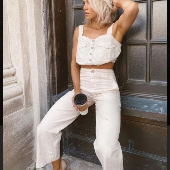 Free People Pants - 3️⃣7️⃣ 💖 Free People Sunday Skies Pants Multi Size